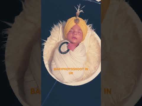Cute baby in UK