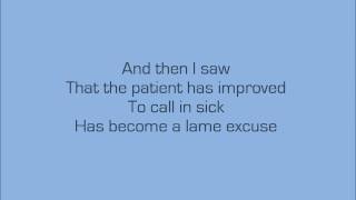 Eliza Doolittle - Mr Medicine Lyrics.