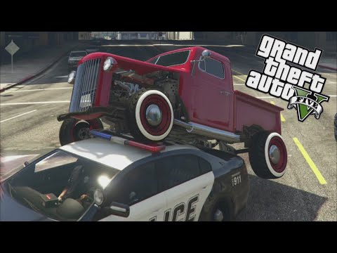Grand Theft Auto V [PS4] Free-Roam Gameplay #1