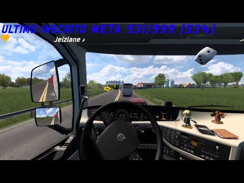Euro Truck Simulator 2 em Calçoene/Amapá bitrem colide em carro popular ultrapassagem proibida...