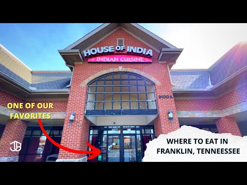 EATING in Franklin Tennessee? You NEED to Eat Here | House Of India