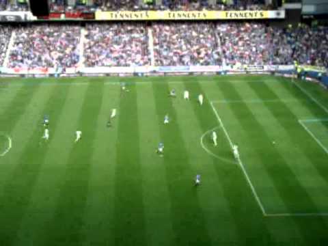 Rangers 4-2 Celtic 18/09/11 Nikica Jelavic Goal