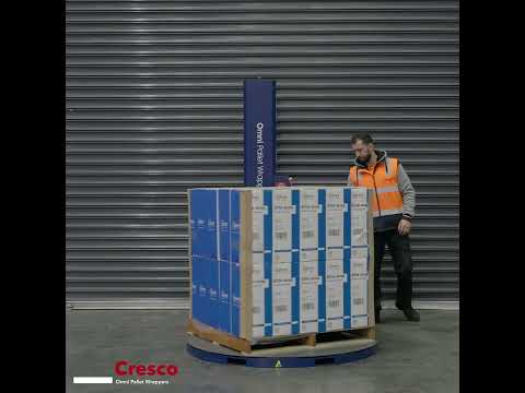 Slide 2 - Pallet Wrapping Machine Omni Cresco 1500mm Turntable (video)