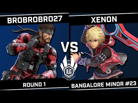 brobrobro27 (Snake) vs Xenon (Shulk) - ILG Bangalore Minor #23