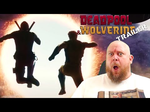 We're going to fight THANOS???? - Deadpool and Wolverine TRAILER REACTION