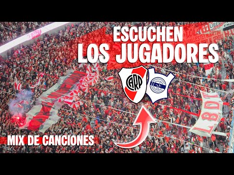 "⚡MIX de CANCIONES de RIVER vs Gimnasia | 2025 [ESCUCHEN LOS JUGADORES]" Barra: Los Borrachos del Tablón &bull; Club: River Plate