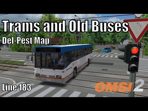 OMSI 2 - Dél-Pest Map - Line 183 - Budapest Bus Service - MB O305