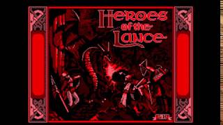 Heroes Of The Lance - Amstrad CPC