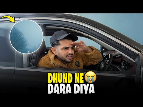 Aik Galti Aur Sab Khatam 🤯 || Fog Driving Vlog 