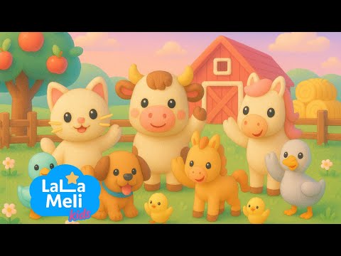 Graiul animalelor - Cantece pentru copii cu animale🐱Cântece vesele🐶🐮LaLaMeli Kids🎶