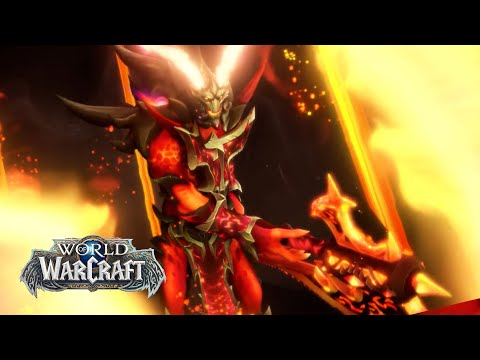 10.2 Fyrakk Burns Emerald Dream Cinematic - Tyrande Joins Vyranoth [WoW: Guardians of the Dream]