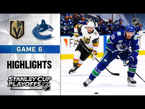NHL Highlights | Second Round, Gm6: Golden Knights @ Canucks - Sept. 03, 2020