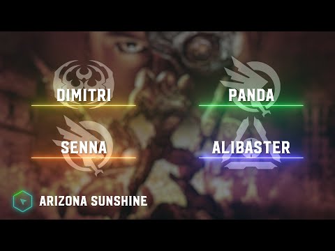 Dimitri & Senna vs Panda & Alibaster - Arizona Sunshine - Kane's Wrath