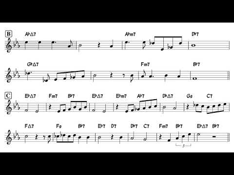 Star Eyes - Backing track / Play-along with Lead Sheet