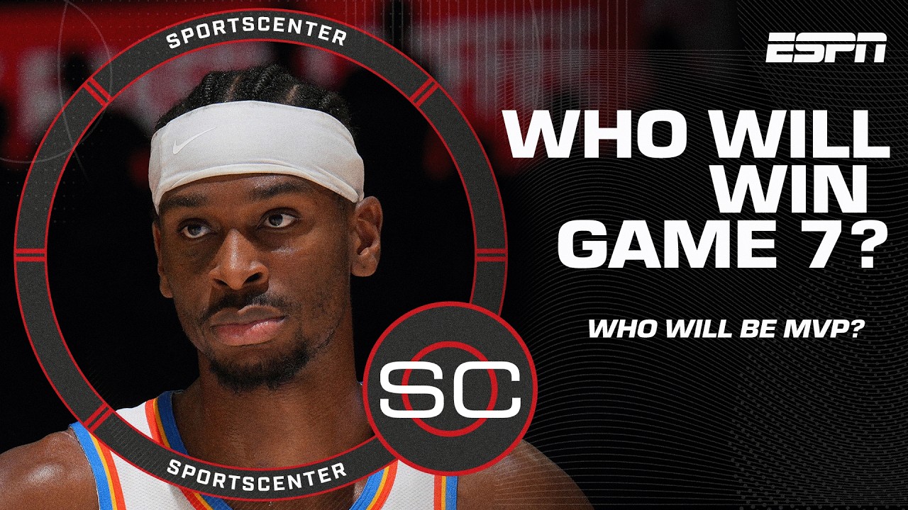 GAME 7 NBA Finals PREVIEW 🍿 + Who will be MVP ⁉️ Siakam over Haliburton? 👀 | SportsCenter