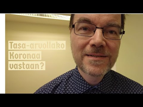 Tasa-arvollako Koronaa vastaan?
