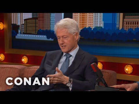 President Bill Clinton’s Early Work As A Grocery Store Stocker | CONAN on TBS