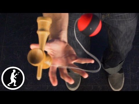 Learn the Kendama Trick Juggle to Spike