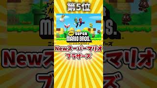 歴代マリオシリーズ人気ランキング