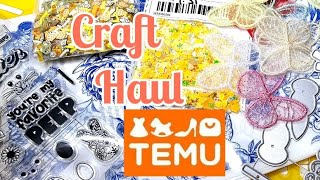 Spring Craft Haul | Temu Coupon Code fav45575 | Product Links Included