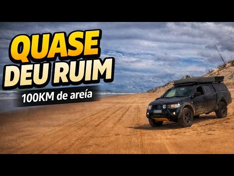 Gostoso a Galinhos -  A Triton quase SUPERAQUECEU - Cuidados na travessia offroad