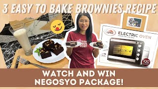 Easy to Bake Brownies using 100L Kyowa Electric Oven |Hand Mixer for Beginners
