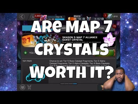 Map 7 Crystal Opening  l  Marvel Contest Of Champions
