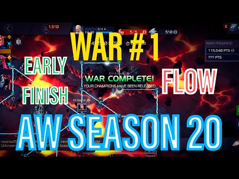 AW Season 20 War 1 | Marvel Contest Of Champions