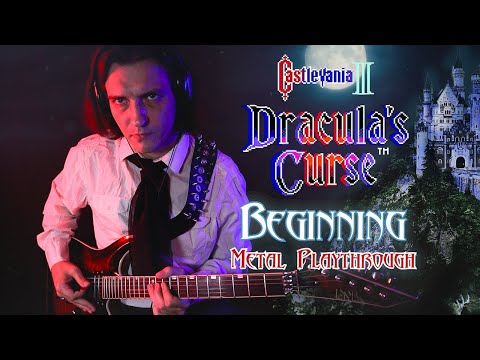 Castlevania 3: Beginning 🦇 [Metal Guitar Cover / Playthrough]