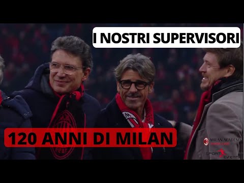 Our Football Leggends guests at the AC Milan Ceremony at the San Siro Stadium