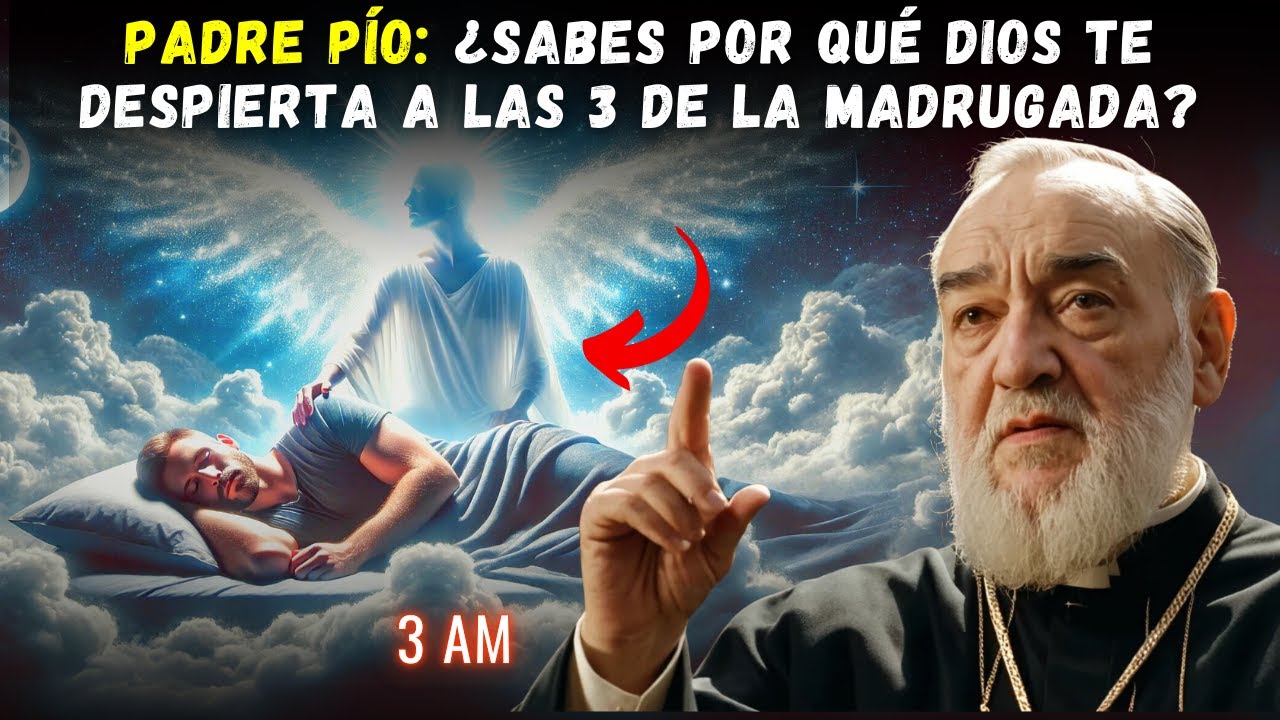 PADRE PÍO: DESCUBRE POR QUÉ DIOS TE DESPIERTA A LAS 3 DE LA MADRUGADA: ¡EL SECRETO REVELADO!