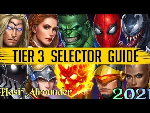 How to use selector tier -3 wisely | Marvel future fight | Hasif Allrounder