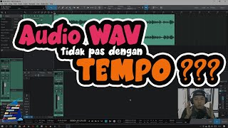 Cara Mengatasi Audio Tidak Pas dengan TEMPO│Edit TIMESTRECH Studio One 5