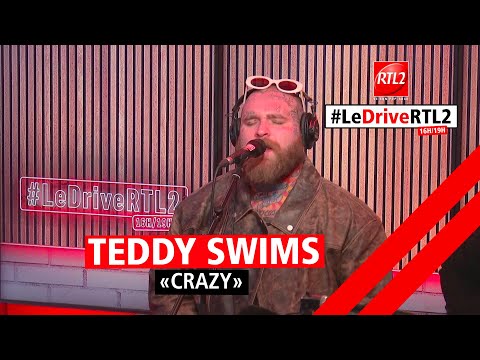 LIVE - Teddy Swims interprète "Crazy" dans #LeDriveRTL2 (14/12/23)