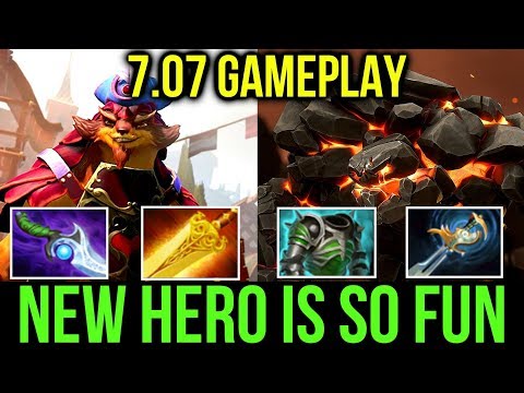Imba Pangolier & Tiny New Skill! Dota2 7.07 Gameplay by Swiftending & Beesa