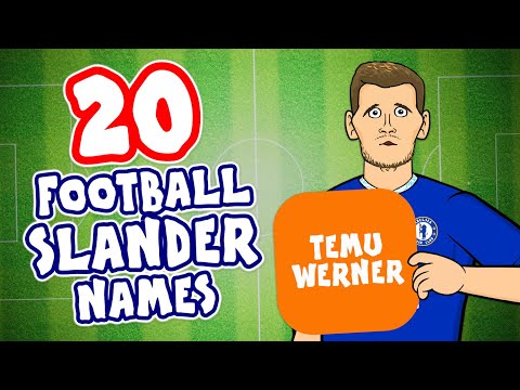 20 FOOTBALL SLANDER NAMES😂