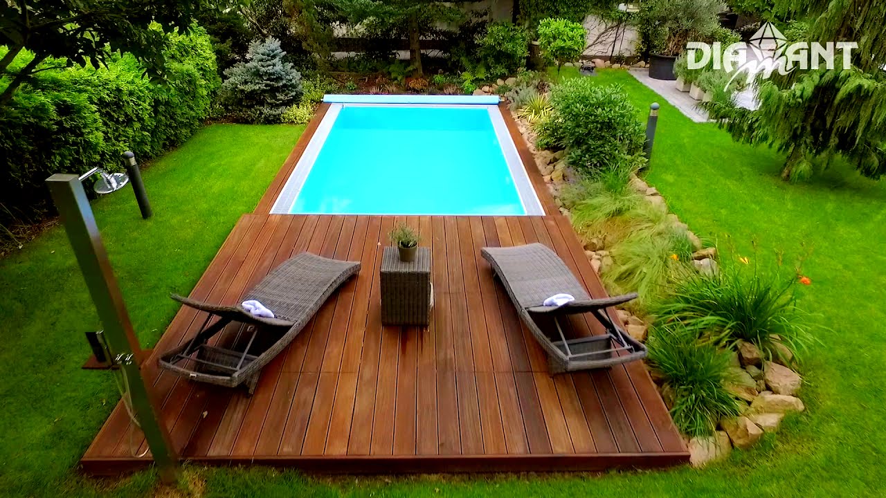 Huvudfördelar med overflow Diamant Premium poolen