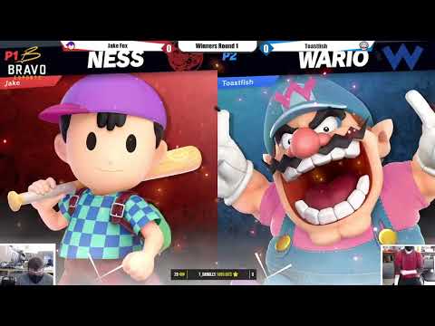 Saturday Smashdiac 1 [SSBU Tournament] - Jake Fox (Ness) vs. Toastfish (Wario) Pools