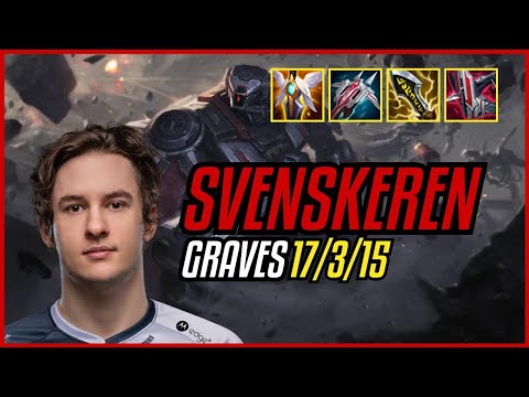 SVENSKEREN - GRAVES vs KARTHUS JUNGLE - NA CHALLENGER - PATCH 11.8