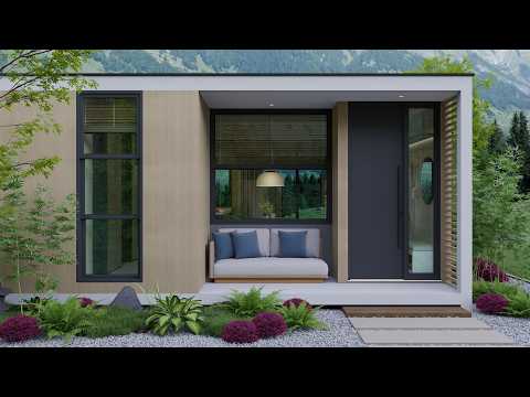 Kleines, Modernes Haus mit 55 m² | Komfort und Funktionalität