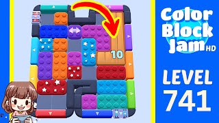 Soluzione del Livello 741 di Color Block Jam