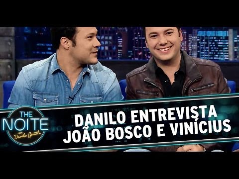 The Noite 26/06/14 (parte 1) - Entrevista João Bosco e Vinícius