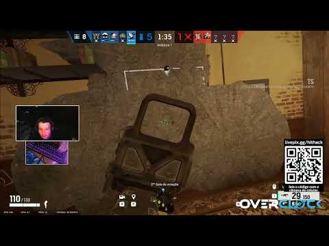 HITAO TESTANDO O GADGET DA NOVA OPERADORA, AZAMI, DO R6 - MELHORES MOMENTOS RAINBOW SIX