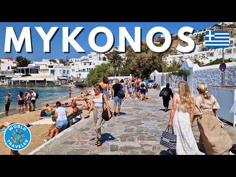 Mykonos, Greece: 4K Walking Tour | Exploring the Charm of Greece's Iconic Island
