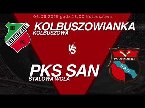 KKS Kolbuszowianka Kolbuszowa 3:10 PKS SAN Stalowa Wola - Junior Młodszy