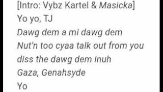 Vybz Kartel Ft. Masicka - Infrared - [LYRICS] - April 2017