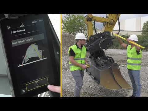 CAT 320/323 Löffeleinmessung