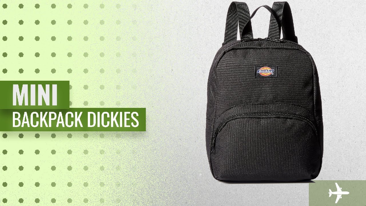 Top 10 Mini Backpack Dickies [2018]: Dickies Mini Backpack, Black