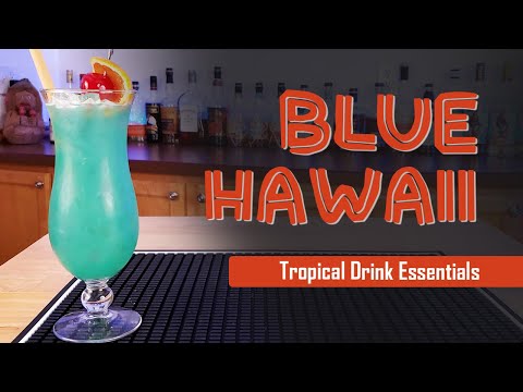 Blue Hawaii Cocktail | Tropical Drink Essentials