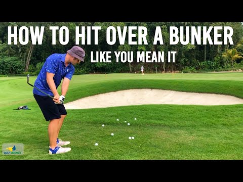 How to Pitch the Golf Ball over a Bunker